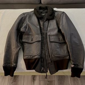 Authentic Vintage US Navy G1 Leather Flight Jacket
